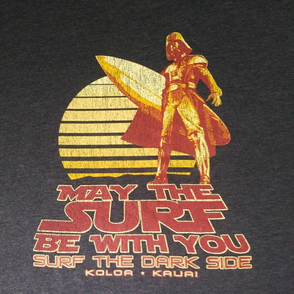 May The Surf Be With You Koloa, Kauai Darth Vader